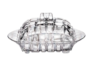 MANTEGUEIRA VIDRO C/TAMPA 17cm