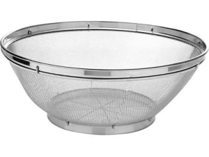 ESCORREDOR/CESTA MULTI-USO INOX 28X13CM