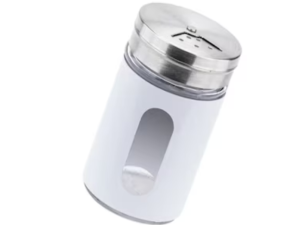 SALEIRO/PIMENTEIRO INOX COLOR C/VISOR 12CM