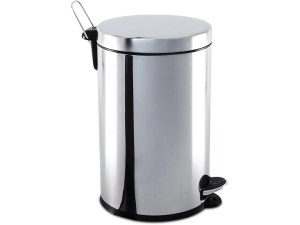 LIXEIRA PEDAL 08L INOX