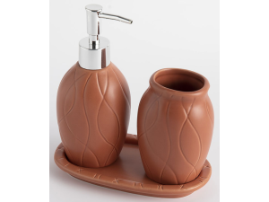 KIT 03 BANHEIRO CERAMICA TERRACOTA
