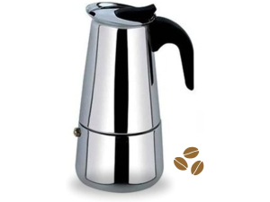 CAFETEIRA ITALIANA 06 LUXO INOX