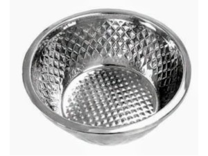 BACIA INOX 22CM DIAMANTE