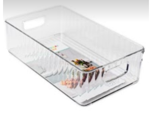 ORGANIZADOR ACRILICO 25X15X08CM