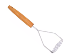 AMASSADOR BATATA INOX 29CM CB-MADEIRA