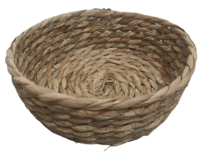 CESTA PAPEL MARRON 19X05CM REDONDA