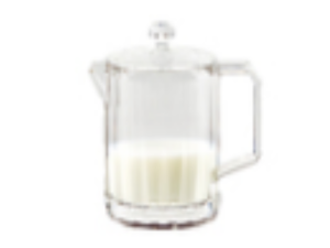 LEITEIRA ACRILICA 200ML C/TAMPA