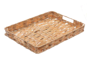 BANDEJA VIME PLASTICA 38X28CM RETANGULAR