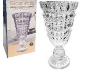 VASO VIDRO 25CM 