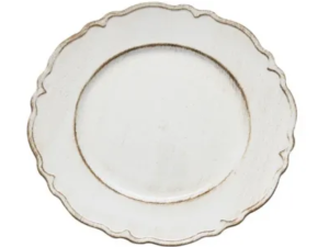 SOUSPLAT PLASTICO 33CM MOON BRANCO