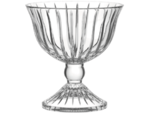 JOGO 4 TACA VIDRO SOBREMESA 200ML MELI