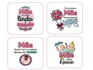 CANECA VIDRO 380ML ESTAMPAS 