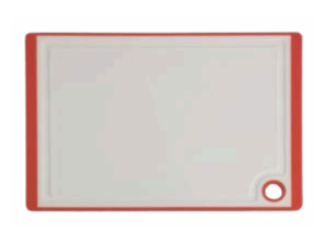 TABUA PLASTICA P/COZINHA 32X22CM BORDA COLOR