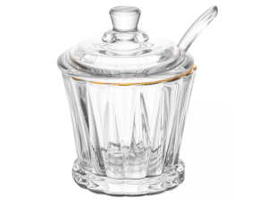 ACUCAREIRO VIDRO 210ML RADIAL BD-OURO