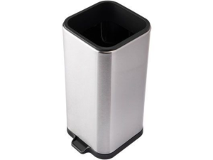 PORTA UTENSILIOS PLAST CROMADO 18X10X11CM