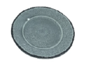 PRATO MELAMINA FORTE 27CM CINZA