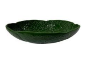 SALADEIRA CERAMICA 23CM NUARL VERDE