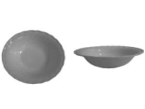 TIGELA MELAMINA CINZA 1,2L REDONDA