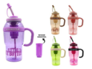 SQUEZZE/COPO PLAST 1280ML C/CANUDO+ALCA