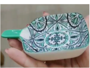 BOWL CERAMICA 60ML 12,5X09CM C/CABO COLOR