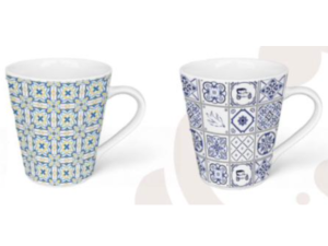 CANECA CERAMICA 150ML LISBOA 