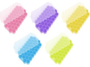 FORMA GELO SILIC COLMEIA 18X11CM C/TPA