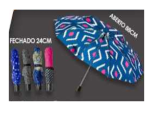 SOMBRINHA ESTAMPADA 88CM/24CM