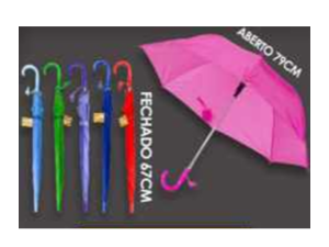 SOMBRINHA C/APITO LISA 79CM/67CM