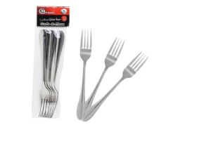 KIT 06 GARFO MESA INOX GARBO 20CM