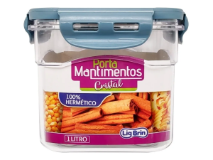 POTE ACRILICO 1,0L TPA-COLOR 11X13CM