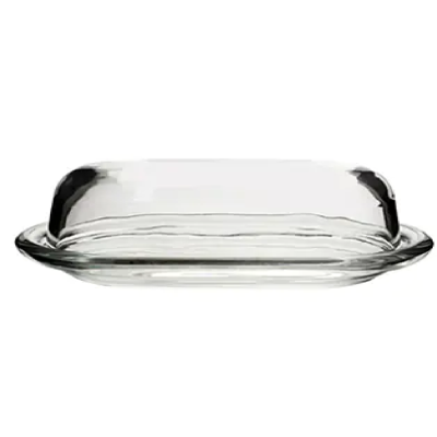 MANTEGUEIRA VIDRO C/TAMPA 20X13,5CM