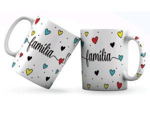 CANECA CERAMICA 300ML PALAVRAS