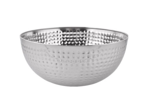 TIGELA INOX 27CM MARTELADA