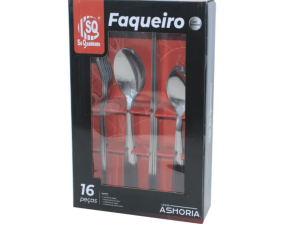 FAQUEIRO  16PC INOX ASHORIA