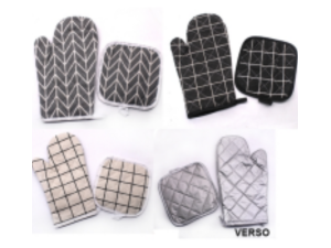 KIT FORNO LUVA+PEGADOR PANELA TERMICO