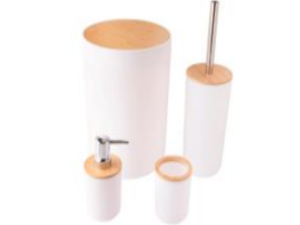 KIT BANH 04 LIX+ESC+P-SAB BRANC-REDON TP-BAMBU