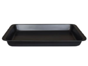 ASSADEIRA METAL 46X31CM BLACK