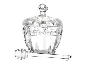 MELEIRA VIDRO PARIS 8,5X11CM C/PEGADOR