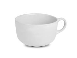 XICARA JUMBO 450ML BRANCA CERAMICA