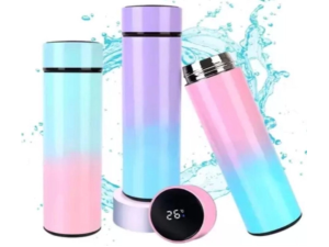 GARRAFA TERMICA 0,5L C/TERMOMETRO CANDY