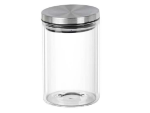 POTE VIDRO 350ML TP-INOX