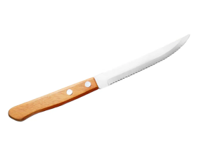 FACA CHURRASCO/MESA CABO MADEIRA  KE WOOD