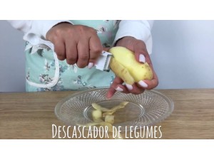 DESCASCADOR E FATIADOR 5 EM 1 LEGUMES/FRUTAS/CHOCOLATE