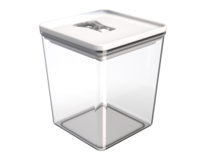 POTE ACRILICO DUBAI 1,0L BRANCO