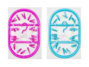 VARAL MULTIUSO OVAL 20 PRENDEDORES