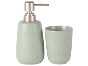 KIT 2 BANHEIRO CERAMICA REDONDO-CONICO 4-CORES