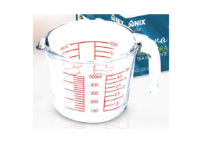 JARRA DE VIDRO MEDIDORA 500ML