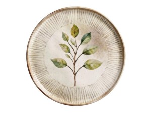 PRATO DE CERAMICA 21CM SOBREMESA - BIO EVERGREEN