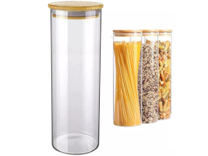 POTE VIDRO 2000ML TP-BAMBU REDONDO