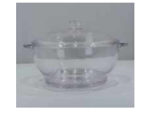 TRAVESSA VIDRO 1,5L C/TAMPA REDONDA